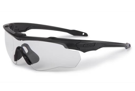 ESS Crossblade One Eyeshield, Black w/ Clear Lens, 8303
