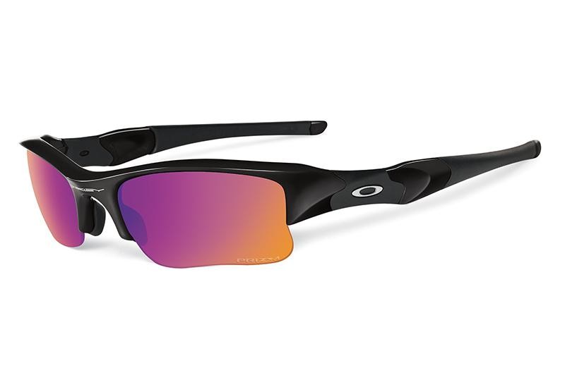 OAKLEY SI Flak Jacket XLJ Polished Black w/Prizm Trail 16650
