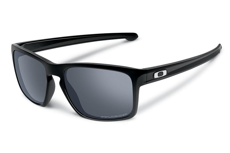 OAKLEY Sliver Polished Black w/Black Iridium Polarised 17900