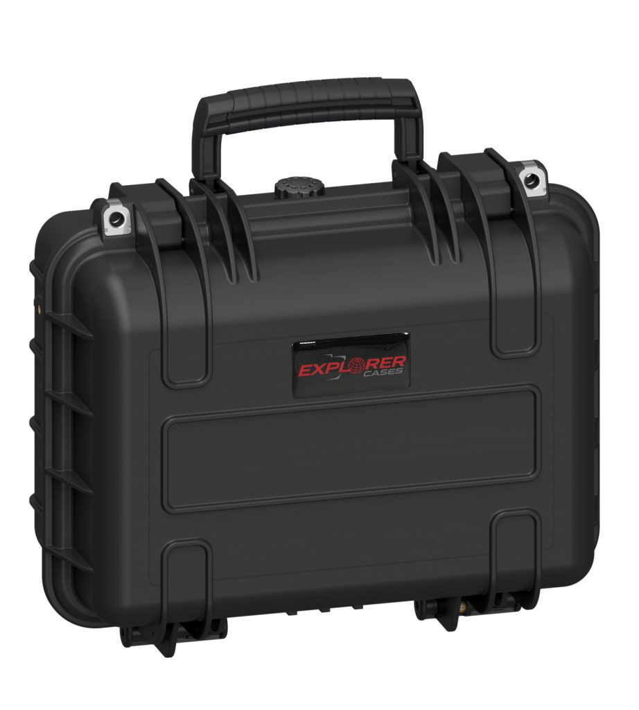 EXPLORER CASES 3317HL.B Internal L330 x W234 x D170 mm with Pre-cubed Foam, No Wheels, Black Case, 17584