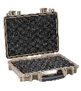 EXPLORER CASES 3005.DCV Internal L300 x W210 x D58 mm with Convoluted Foam, No Wheels, Desert Sand Case 8383