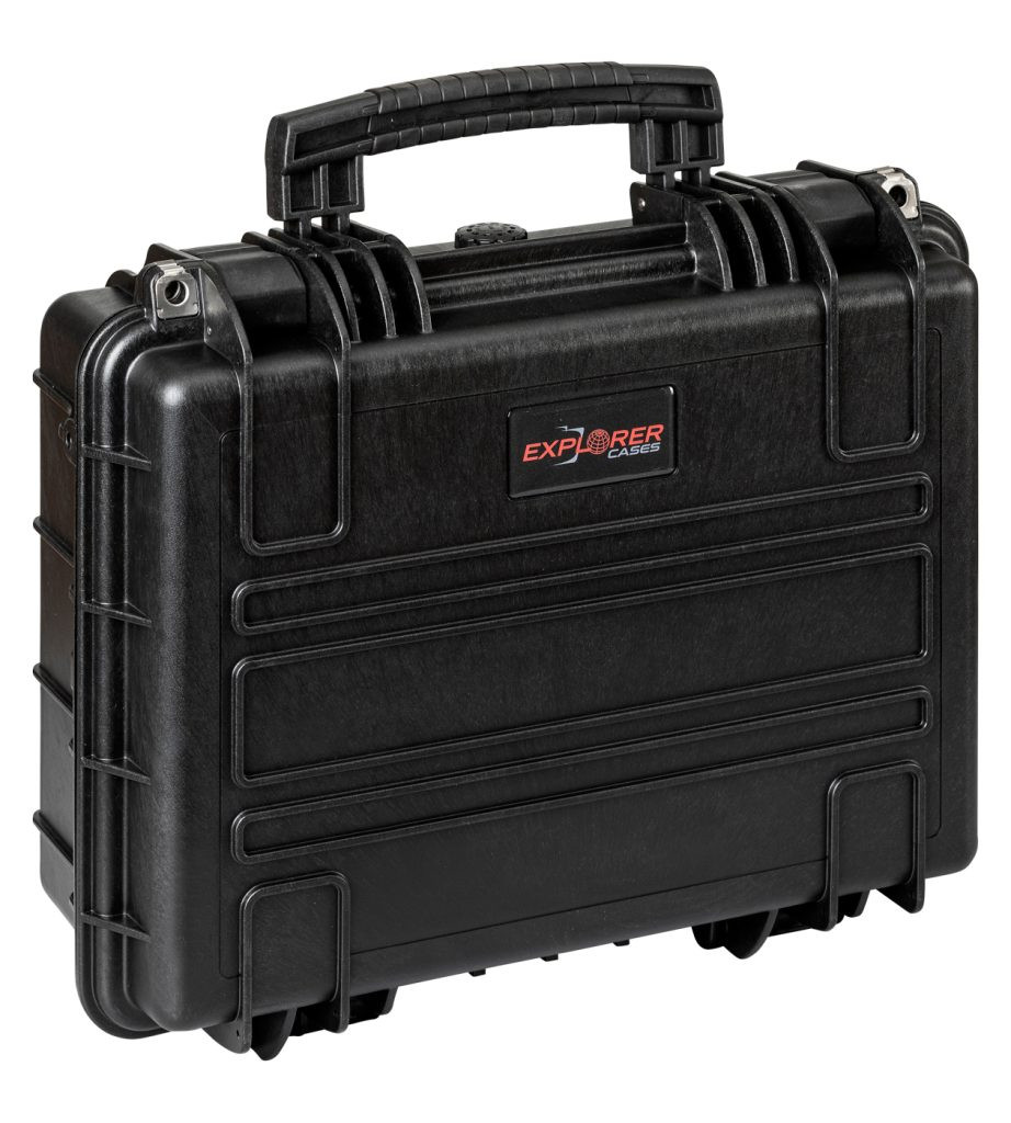EXPLORER CASES 3815HL.BE Internal L380 x W270 x D155 mm, No Wheels, Black Case, 16557