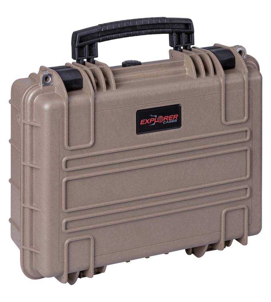 EXPLORER CASES 3815HL.DE Internal L380 x W270 x D155 mm, No Wheels, Desert Sand Case, 16557