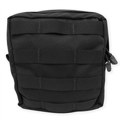 [P-UTYLG1-BK] TACPROGEAR Utility Pouch, Large, Black (Closeout)