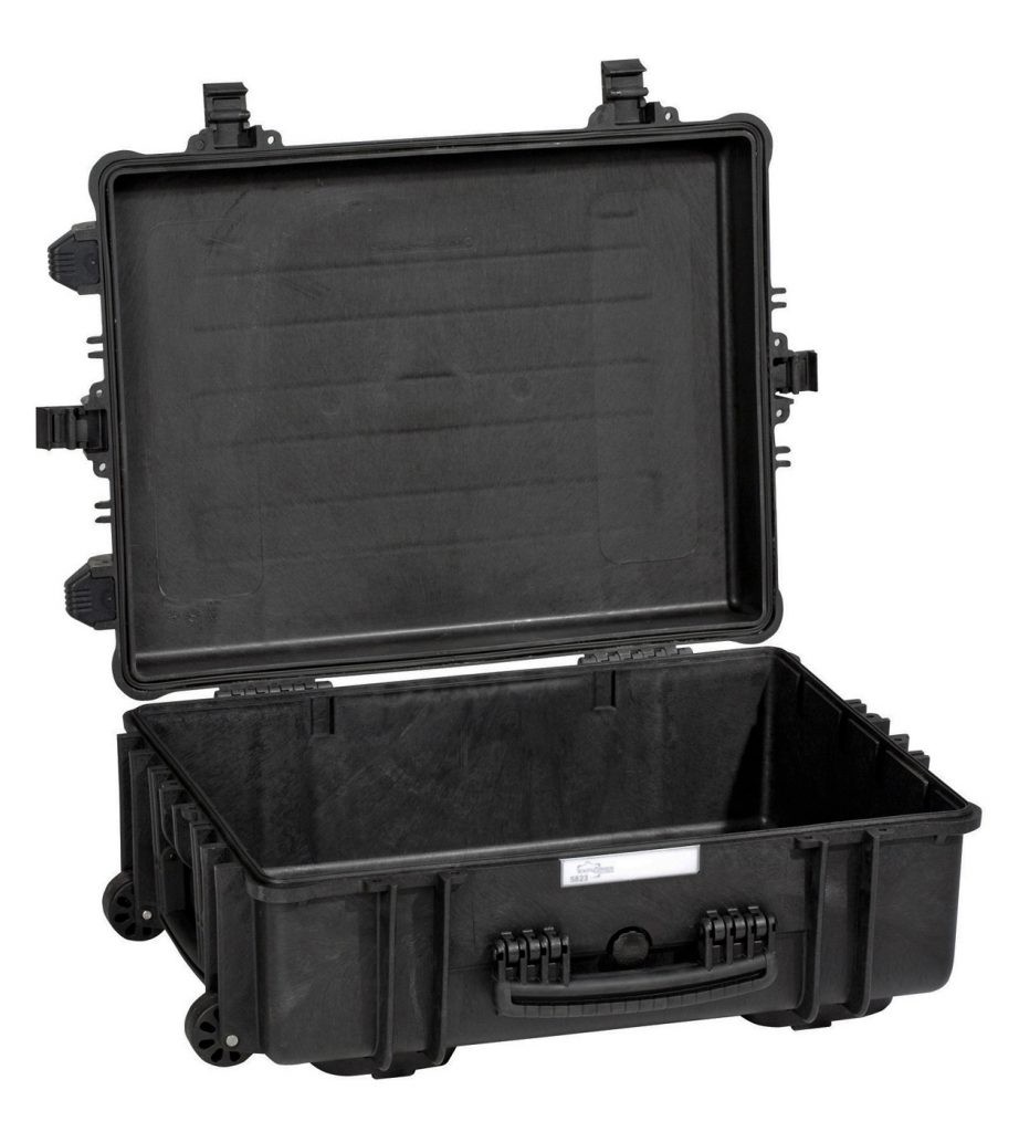 [5823.BE] EXPLORER CASES 5823.BE Internal L580 x W440 x D220 mm Empty, with Wheels, Black Case, 64846