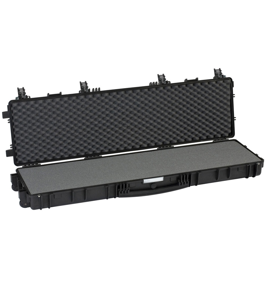 [13513.B] EXPLORER CASES 13513.B Internal L1350 x W350 x D135 mm with Pre-cubed Foam, Ball-bearing Wheels, Black Case, 71114