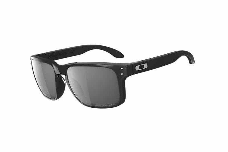 OAKLEY SI Holbrook Polished Black w/Grey Polar 15400