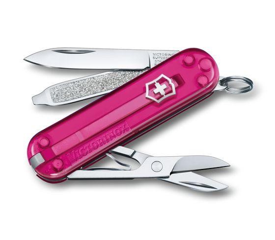 [0.6223.T5G] Victorinox Classic SD Transparent, 58mm, Cupcake Dream