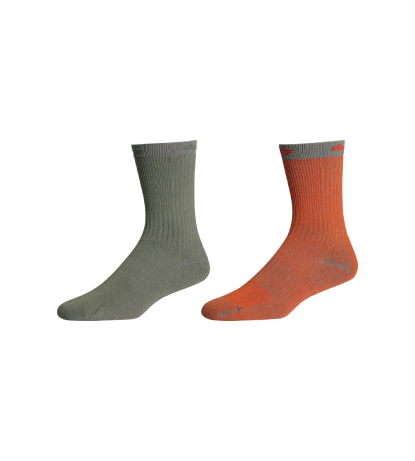 [DMX-HIK-70551-P] DRYMAX Hiking HD Crew Socks, 1750 (CLOSEOUT) (Foliage Green/Anthracite, S)
