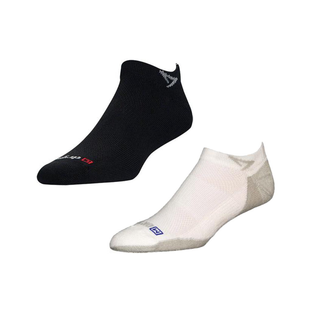 [DMX-SPT-03238-P] DRYMAX Sport Lite-Mesh Mini Crew Socks, 1021 (CLOSEOUT) (Black, XL)