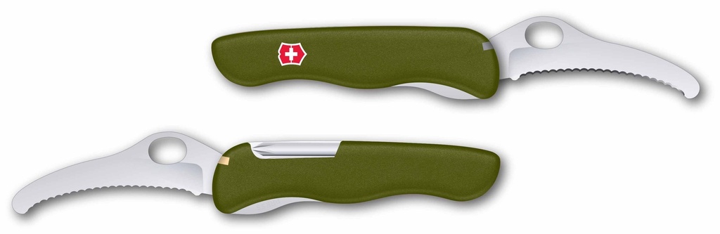 Victorinox Parachutist Knife w/ Dark Green Handle