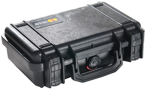 [1170-001-110] PELICAN 1170NF Small Case (No Foam) Black CLOSEOUT