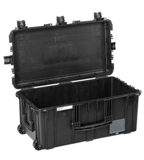 [7635HL.BE] EXPLORER CASES 7635HL.BE Internal L763 x W399 x D350 mm Empty, with Wheels, Black Case, 64909
