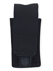 [P-MPFL1-BK] TACPROGEAR Multi-Purpose Flashlight Pouch, Black (Closeout)