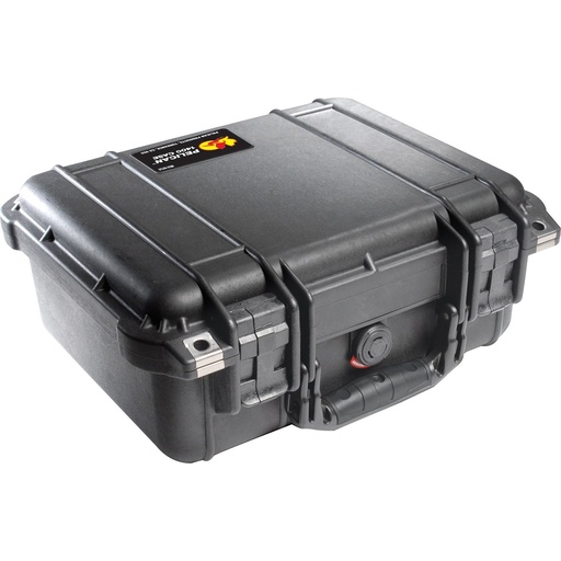 [1400-001-110] PELICAN 1400NF Small Case (No Foam) Black CLOSEOUT