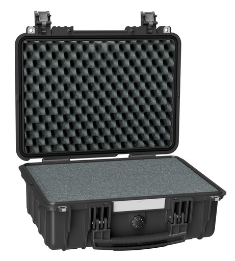 [3815HL.B] EXPLORER CASES 3815HL.B Internal L380 x W270 x D155 mm with Pre-cubed Foam, No Wheels, Black Case, 19956