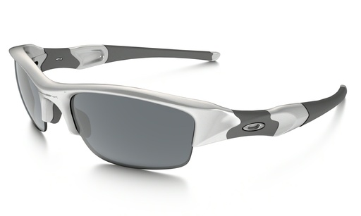 [03-882] OAKLEY SI Flak Jacket Polished White w/Black Iridium 19150