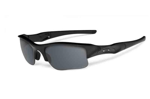 [11-435] OAKLEY SI Flak Jacket XLJ Matte Black w/Grey Polar 19150