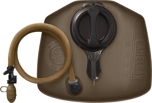 [2052001003] CamelBak Reservoir with Coyote Tube Cover, 100oz (3.0L) Mil Spec Crux Lumbar, 6546