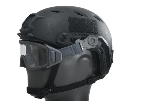 [740-0516] ESS Profile Pivot OpsCore Arc Goggle, w/ Clear & Smoke Gray Lenses, 19351