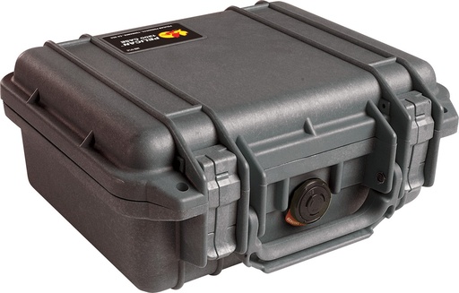 [1200-001-110] PELICAN 1200NF Small Case (No Foam) Black CLOSEOUT