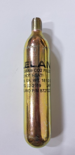 [87202Z] UL1191/USCG  45g X 1/2" Thread Compressed Air Cannister