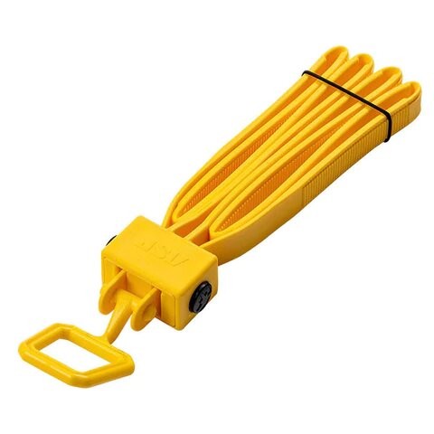 [56196-1S] ASP Tri-Fold Yellow Duty Restraints, 1 pc, 0757