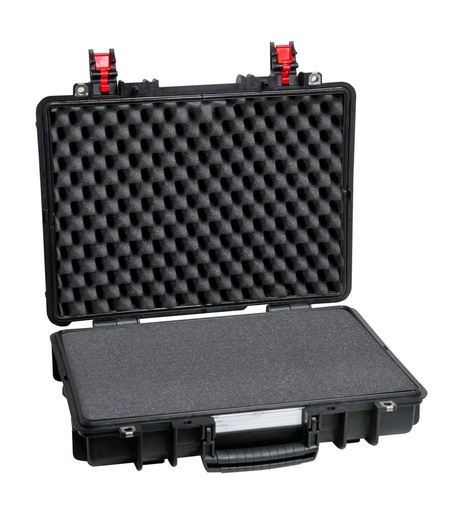 [4209HL.B] EXPLORER CASES 4209HL.B Internal L420 x W300 x D95 mm with Pre-cubed Foam, No Wheels, Black Case, 21921