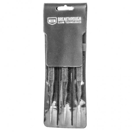 [BT-FRPP-3PK] BREAKTHROUGH Double Ended Fiber Reinforced Polymer Picks - Set of 3 Picks in Vinyl Pouch, 1586