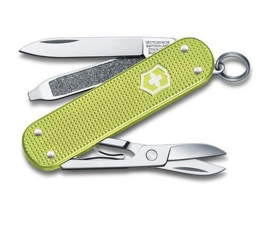 [0.6221.241G] Victorinox Classic SD Alox, 58mm, Lime Twist 3542