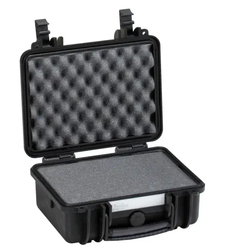 [2712.B] EXPLORER CASES 2712.B Internal L276 x W200 x D120 mm with Pre-cubed Foam, Black Case, 11823 CLOSEOUT