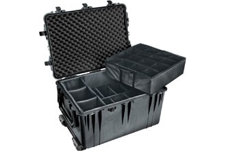 [1660-024-110] PELICAN 1664 Large Case (1660 With Dividers) Black CLOSEOUT