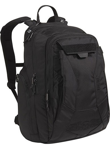 [60896] CamelBak Urban Assault Black/ Charcoal Hydration Pack, 24oz (0.75L), Comes With 0.75L HOD eddy Bottle w/ Classic Cap