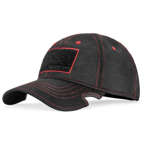 [NCA-AOBR-0005] Notch Classic Adjustable Athlete Operator Black/Red Hat, Standard Notch, Men's One Size Fits Most, 4110