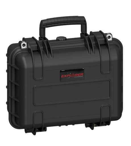 [3317HL.B] EXPLORER CASES 3317HL.B Internal L330 x W234 x D170 mm with Pre-cubed Foam, No Wheels, Black Case, 17584