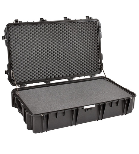 [10826.B] EXPLORER CASES 10826.B Internal L1080 x W620 x D260 mm with Pre-cubed Foam, Wheels, Black Case, 155687