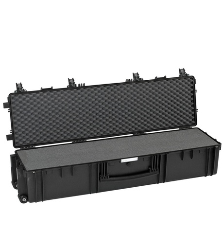 [13527.B] EXPLORER CASES 13527.B Internal L1350 x W350 x D272 mm with Pre-cubed Foam, Ball-bearing Wheels, Black Case, 117509