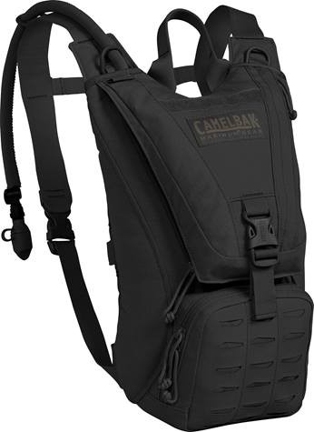 [1722001000] CamelBak Ambush Black Hydration Pack, 100oz (3.0L) Mil Spec Crux Reservoir, Short, 17368