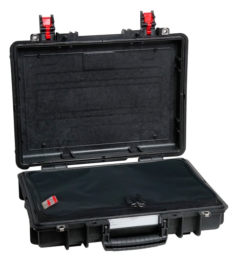 [4209HL.BGB] EXPLORER CASES 4209HL.BGB Internal L420 x W300 x D95 mm with Pistol Bag, Black Case 17298